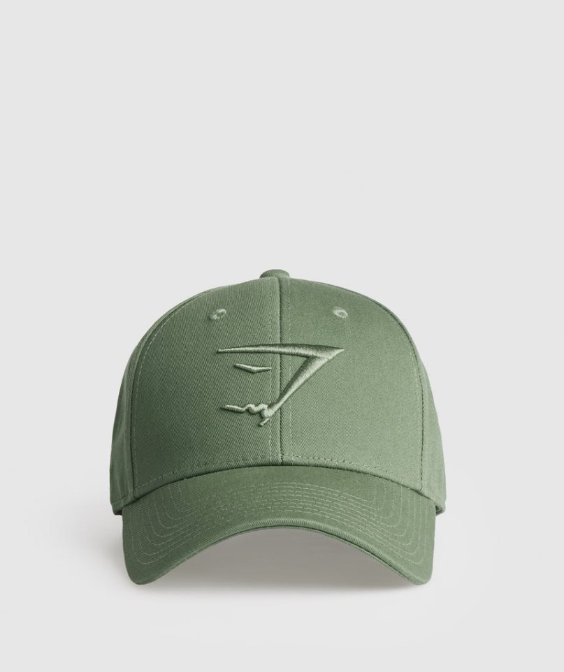 Gymshark Sharkhead Caps Green | CA N3AD07